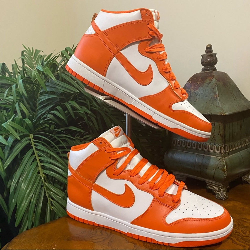 Nike Dunk High "Syracuse" Orange Sneakers